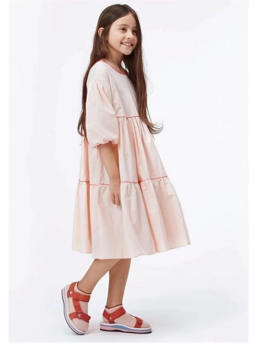 Molo Casta Organic Cotton Loose Fitting Dress 8-10